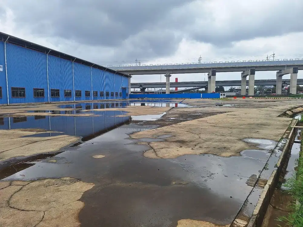 Disewakan ZONA Strategis Outdoor untuk Logistik KM19B di Tambun Bekasi
