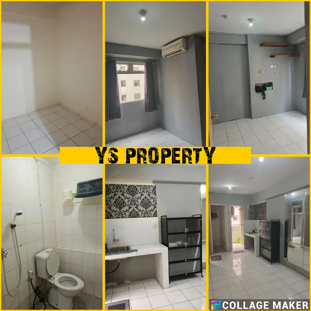 Disewakan Apartemen Gading Nias 2BR Kosongan 1 AC