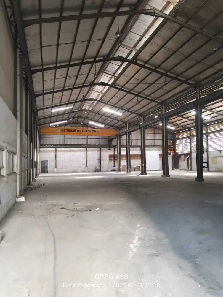 Di Sewa Gudang Siap Pakai Akses Container Batu Ceper