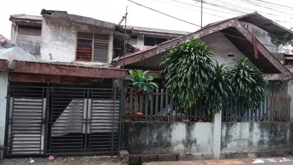 Rumah tua Cipinang cempedak, hitung tanah saja