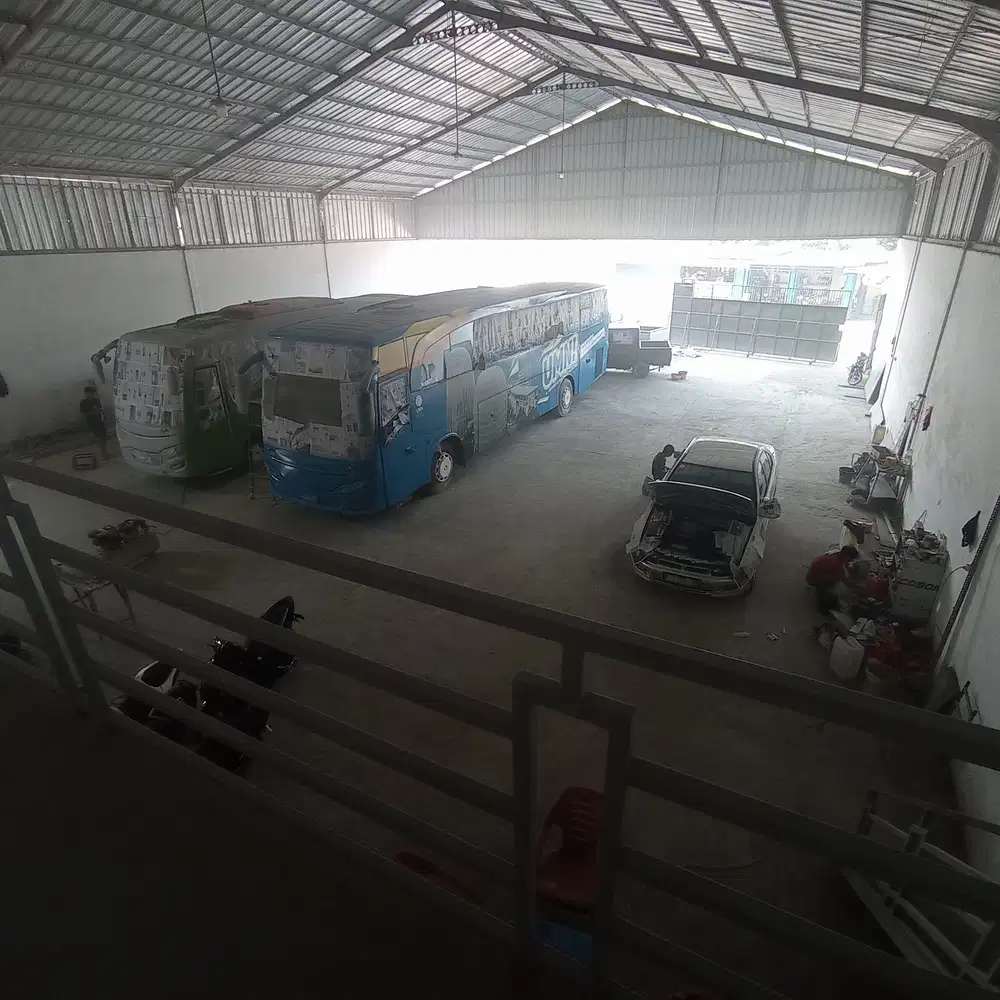 DI SEWAKAN GUDANG LOKASI SANGAT STRATEGIS  HADAP JL RAYA CISAUK