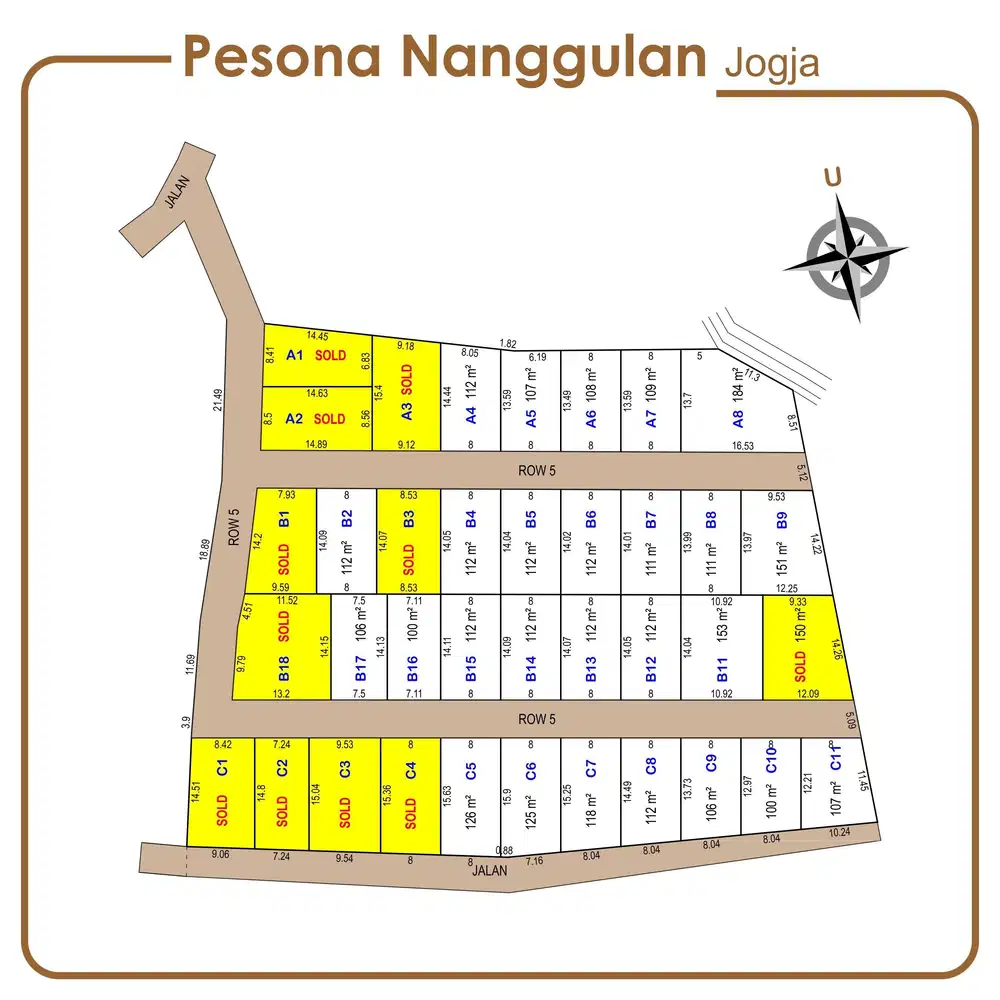Tanah Pesona Nanggulan Kulon Progo; View Pedesaan; Cocok Bangun Villa