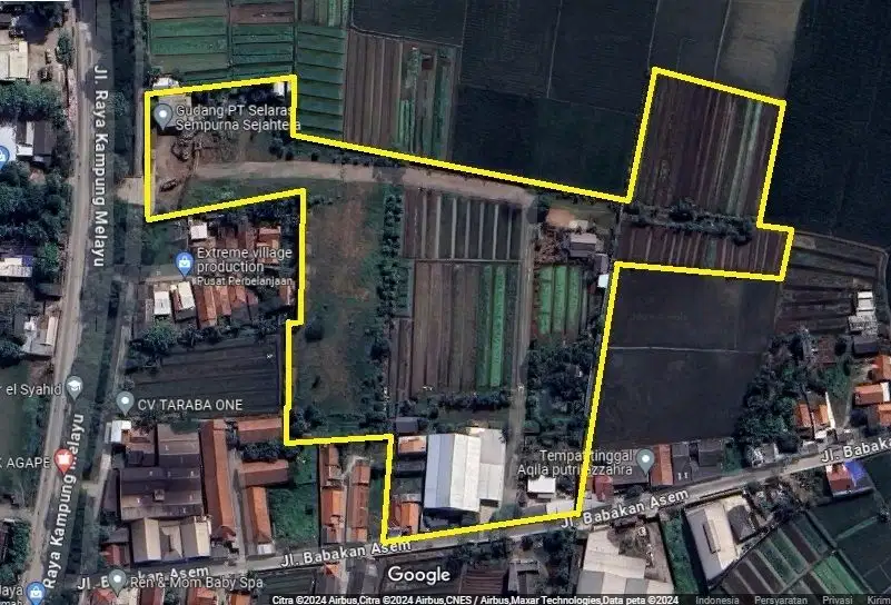 Gudang Teluk Naga Kampung Melayu Container 40 ft lega Banten n1025