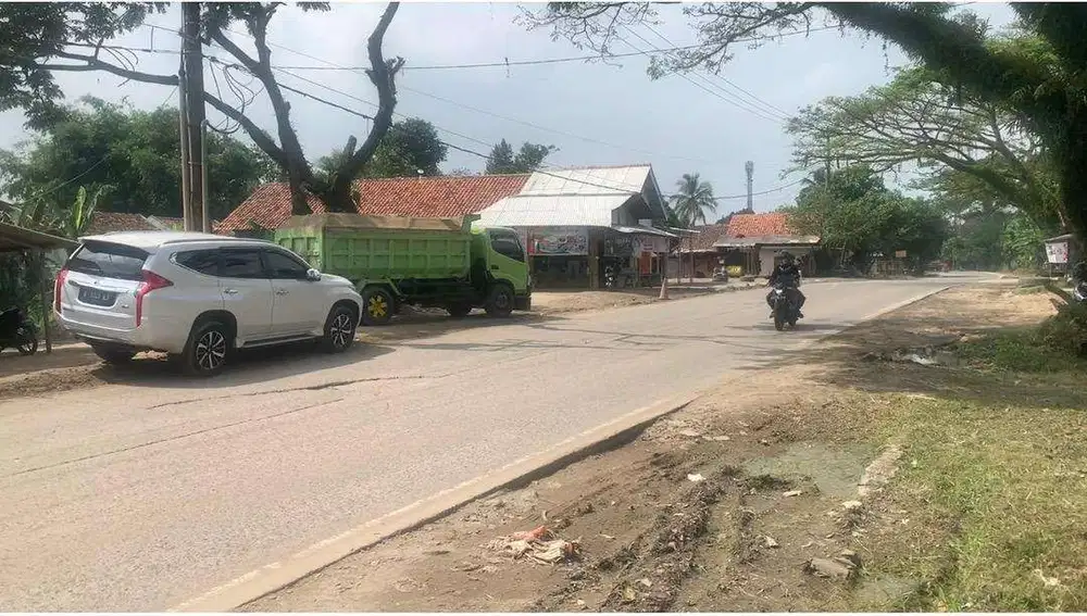 Tanah industri murah di jalan raya rangkas bitung serang