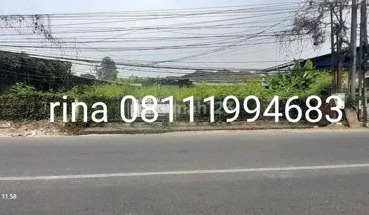 Disewakan Tanah Di jalan Utama Perjuangan Dekat Summarecon Bekasi