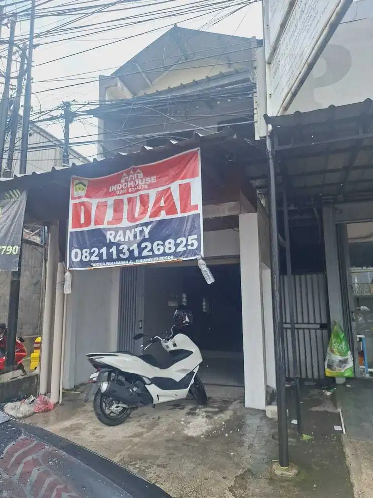 DIJUAL RUKO 2 Lt Pinggir Jalan Raya Bogor - JKT