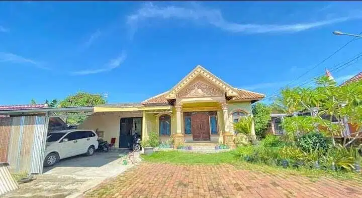 DIJUAL RUMAH HALAMAN LUAS PERUMNAS TALANG KELAPA PALEMBANG