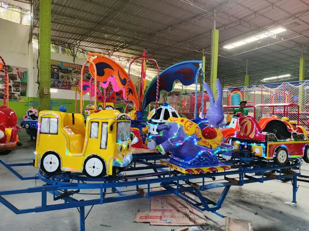 Open order odong-odong kereta panggung full lampu hias free audio