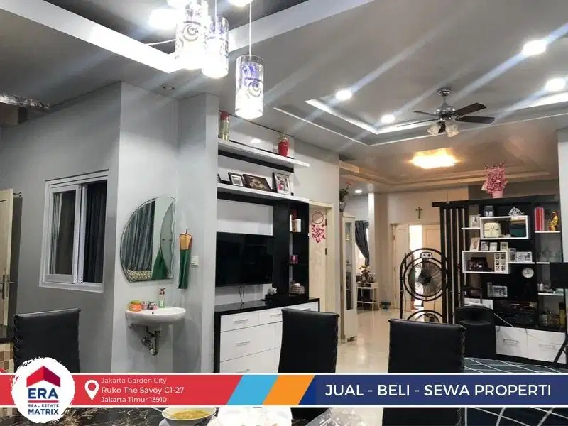 Jual Cepat Rumah Hoek 2Lantai Cluster Cassia Jakarta Garden City JGC