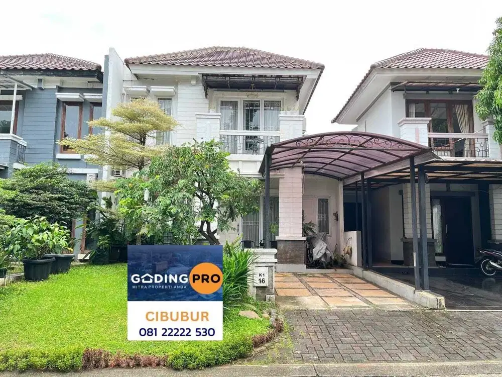 Rumah cantik Siap Huni di Legenda Wisata Cibubur SHM Cozy Nego Lt 152