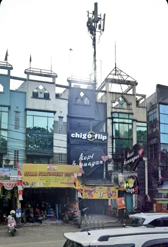 Jual ruko 3 lantai Jl. Sudirman, Bogor Tengah