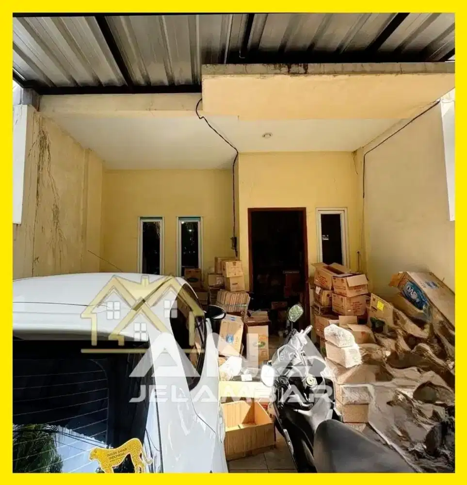 ANA RUMAH UK 4.5X15M LOKASI BAGUS KOMP KAVLING POLRI JELAMBAR