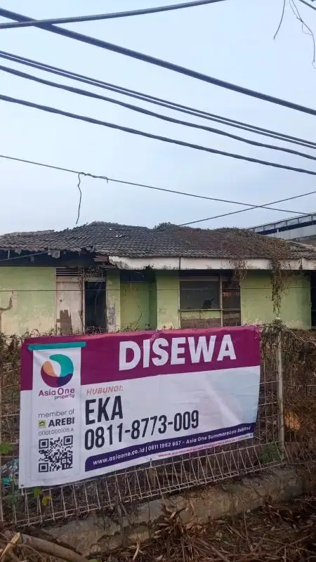 Disewakan Lahan Dan Banguan Tua Dekat Summarecon Bekasi