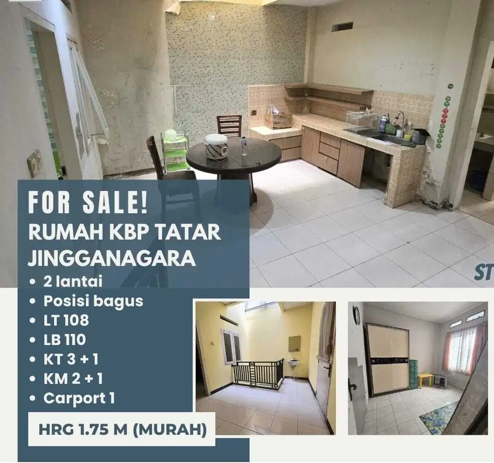 Termurah! Rumah di Tatar Jingganagara Kota Baru Parahyangan