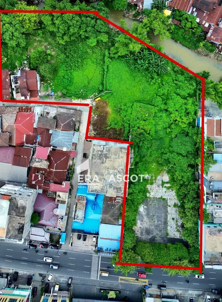 Tanah Komersial 6.650 m2 Inti Kota Strategis Lokasi Prime S. Parman