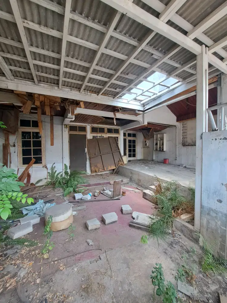 Rumah Tua Kelapa Nias 180m², Akses jalan Lebar