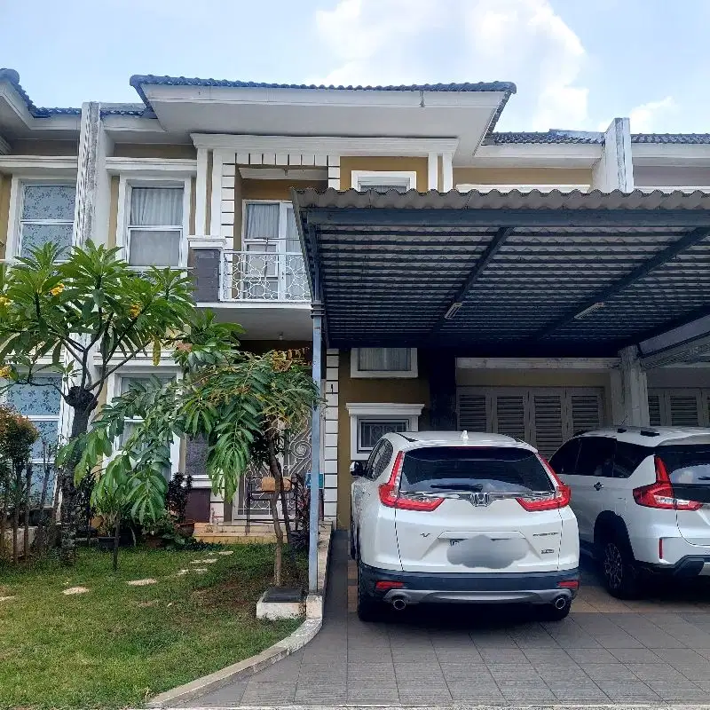 Rumah full bangunan semifurnish di Cluster Fiordini