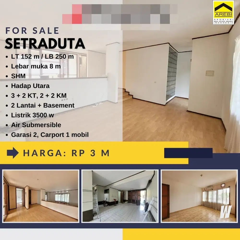 Termurah! Rumah di Setraduta Bandung