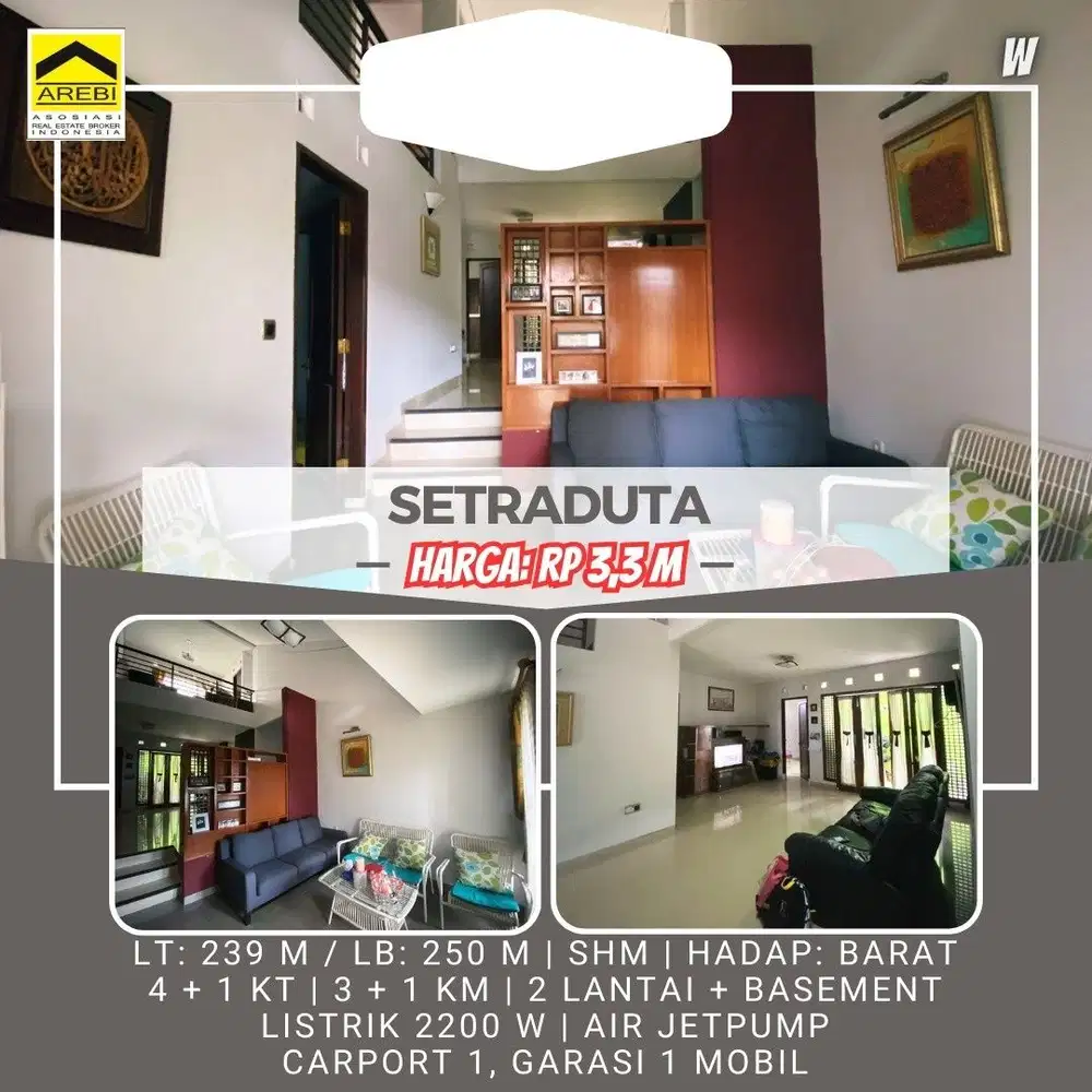 Termurah! Rumah di Setraduta Bandung