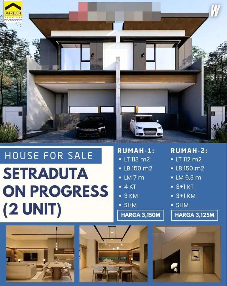 Termurah! Rumah On Progress di Setraduta Bandung