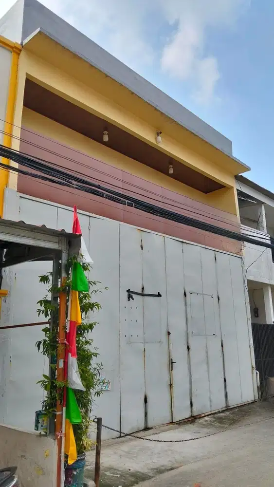 DIJUAL GUDANG SUNTER 280m2 HADAP BARAT,STRATEGIS, LOKASI BAGUS,KODE DS