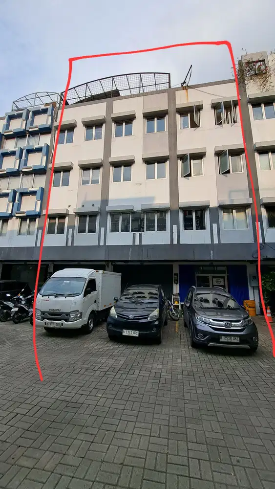 3 Ruko Gandeng Bukit Gading Indah Kelapa Gading hadap Barat