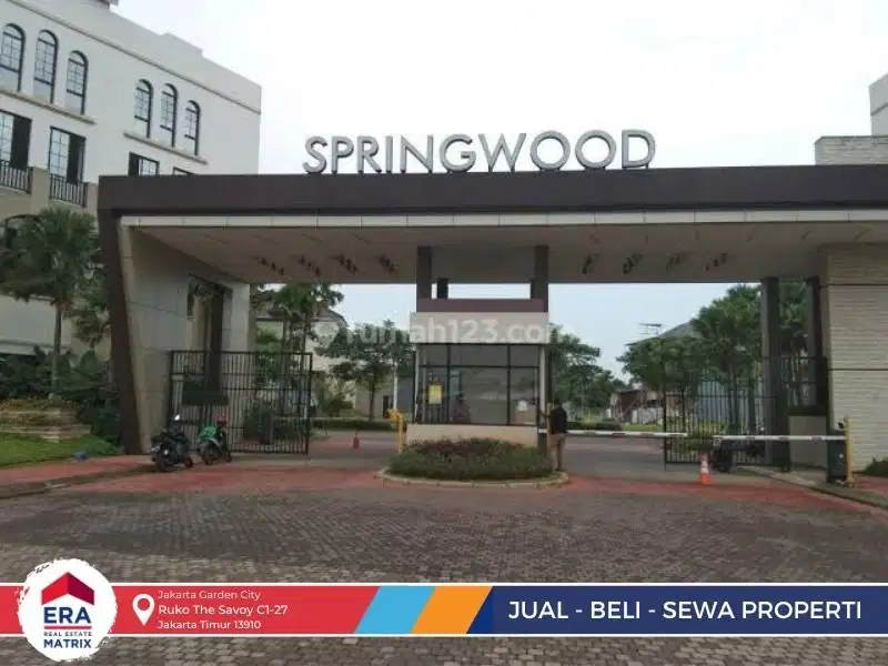 JUAL KAVLING CLUSTER SPRING WOOD, JAKARTA UTARA