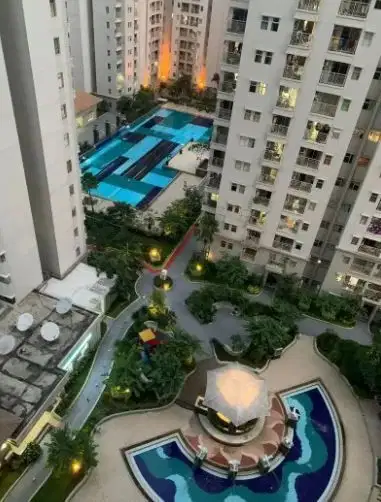 Apartemen Mediterania Garden 2 Tanjung Duren 2BR view pool Cakep
