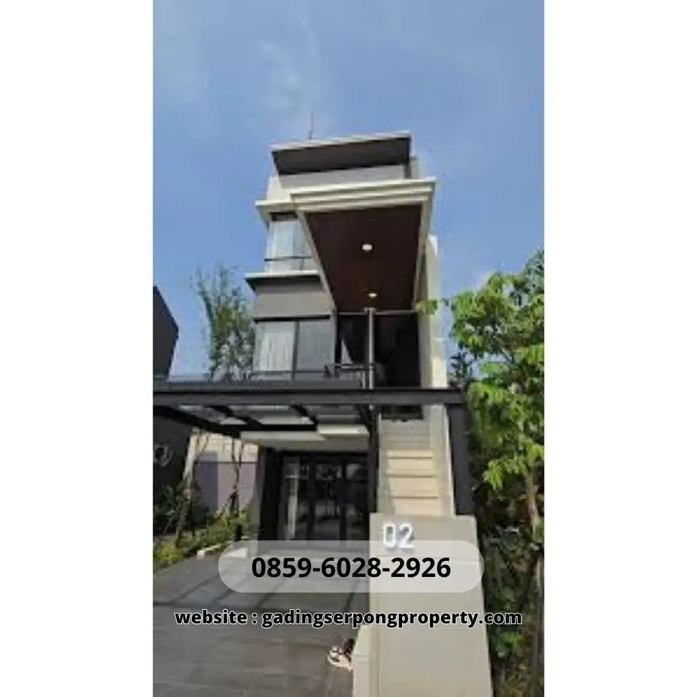Cluster Premium Gold Tops Park Serpong Hunian Nyaman Investasi Tinggi