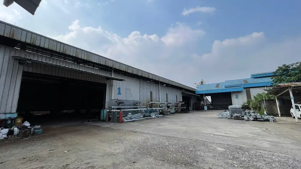 Pabrik Gudang Curug Bitung Legok Tangerang bonus Crane Hoist