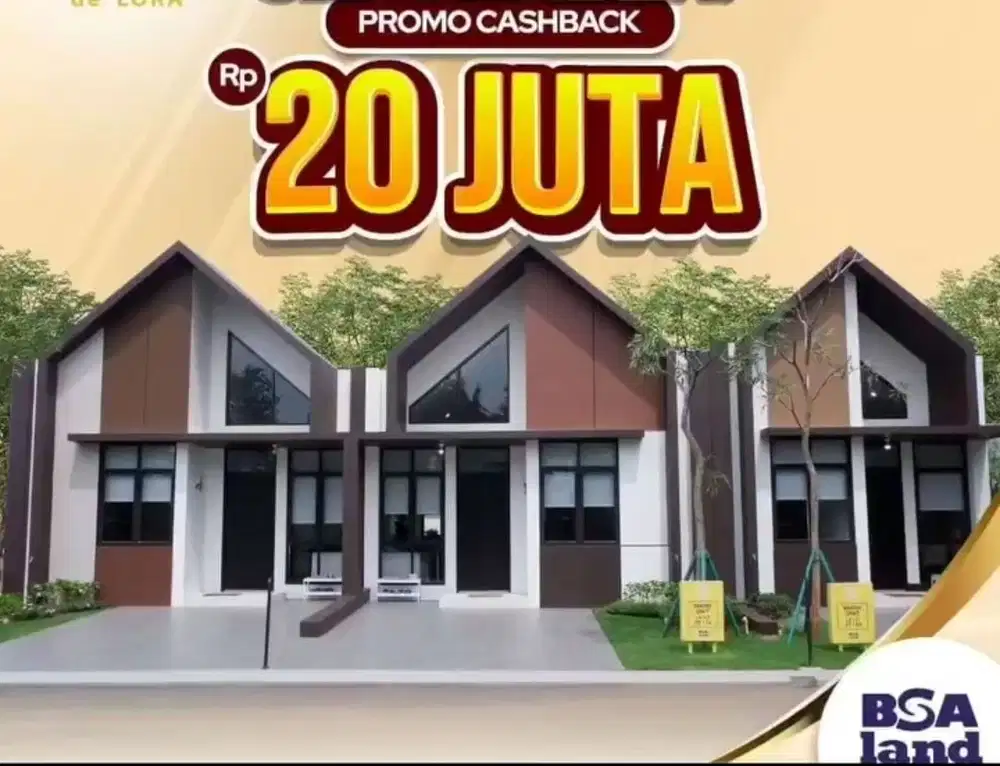 Rumah dekat Stasiun Parung Panjang. Listrik underground siap huni