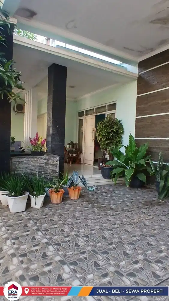 Rumah mewah siap huni di jual cepat Metland menteng