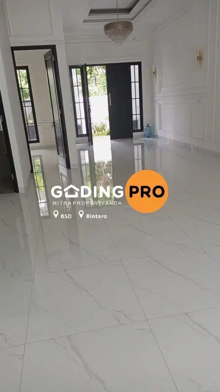 DIJUAL CEPATRumah 100% baru direnovasi dari tanah kosong di BSD  