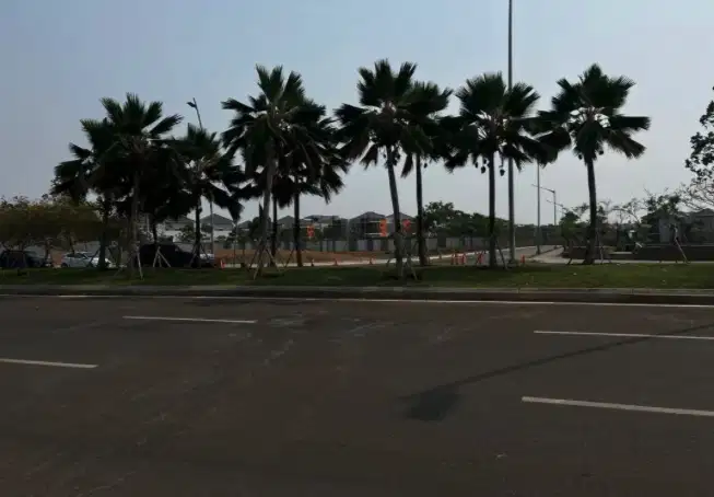 Kavling Komersil PIK 2 Wallstreet Luas 1.733m2 hrg 27jt/m2 nego