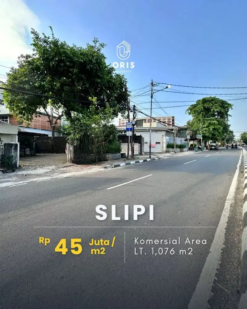 For Sale Komersial Hitung Tanah, Dekat Ke Tol Dalam Kota, Bebas Banjir