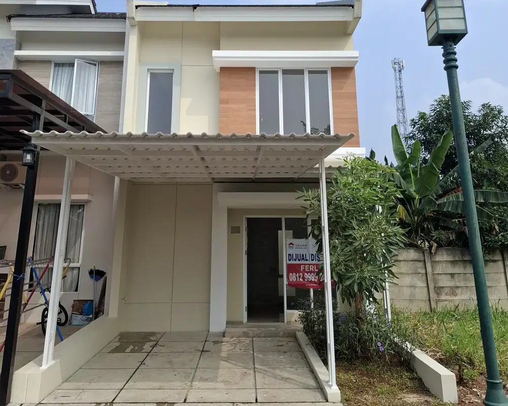 Dijual Rumah Paradise Serpong City Cluster Serengeti Dkt Paradise Walk