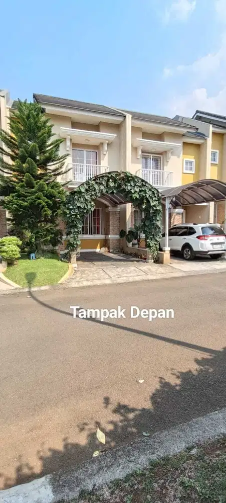 Rumah full furnished apik di Rivela Park Rancamaya Bogor