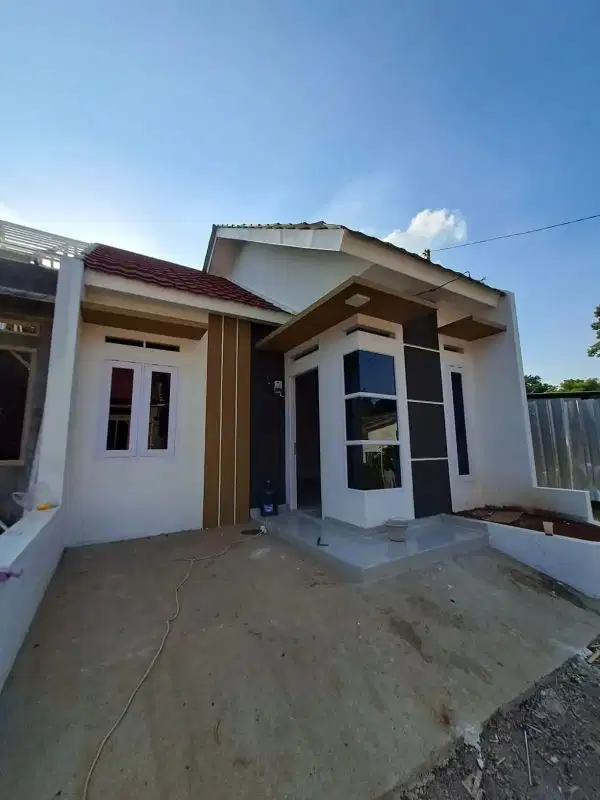 di jual cepat rumah tinggal , rumah baru, 1 unit lagi  harga ekonomis