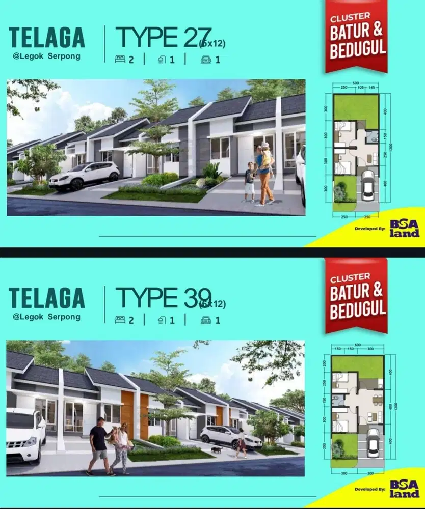 Free DP, Free Biaya Surat2 Dekat Toll Legok Tangerang at Telaga Legok