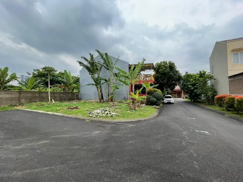 Tanah Kavling Residential Hoek SHM di Bukit Serpong Mas Serpong Utara