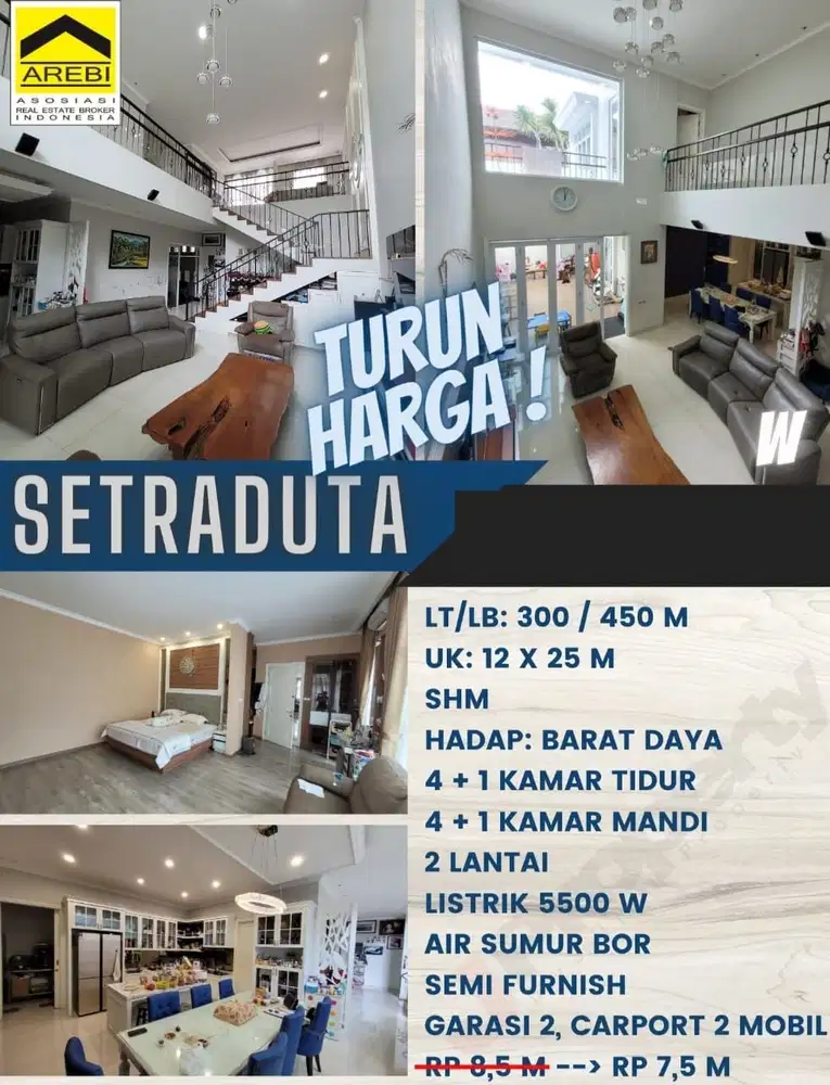 Termurah! Rumah Bagus di Setraduta Bandung
