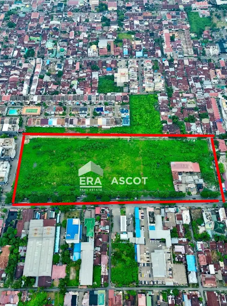 Tanah Komersial 3,2 Ha Cocok Untuk Superblok Jalan Gatot Subroto