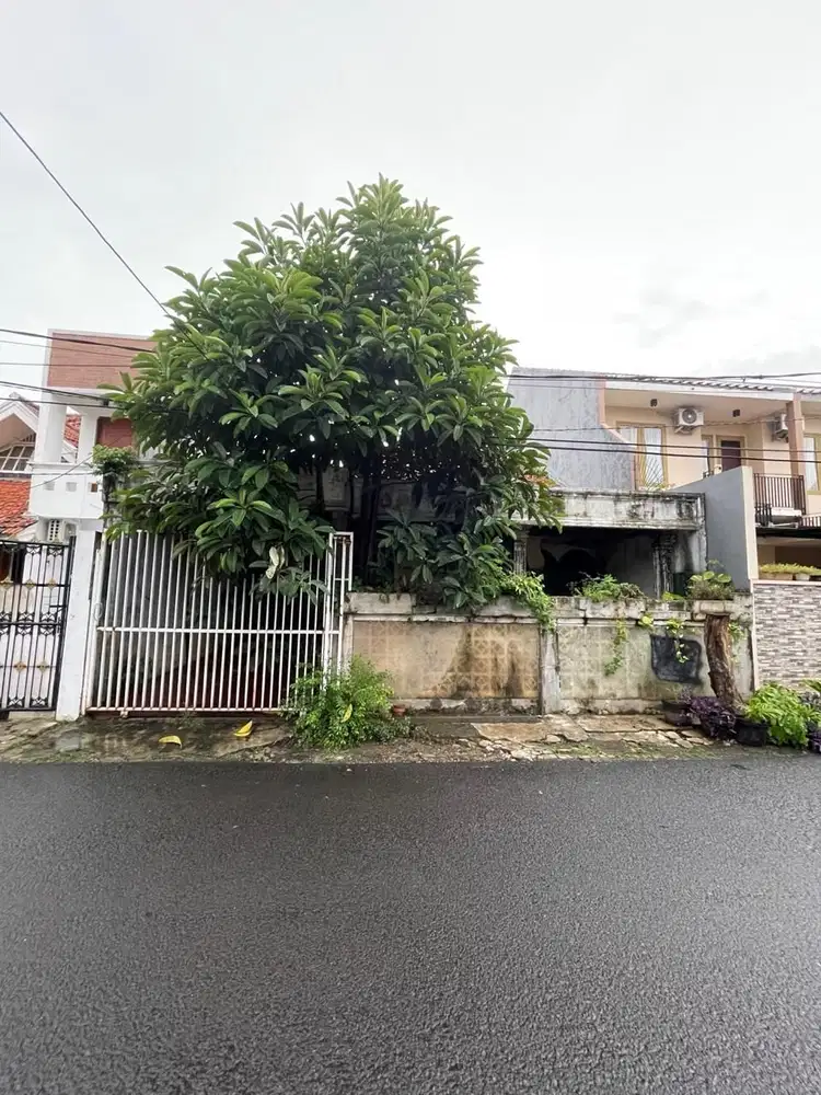 Di Jual Cepat Rumah Tua Hitung Tanah di Bintaro Jakarta Selatan