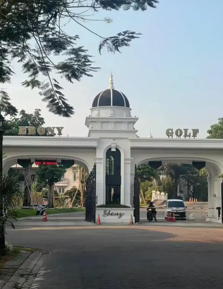 DIJUAL Kavling Ebony Golf BGM PIK Hadap Selatan (473m2)