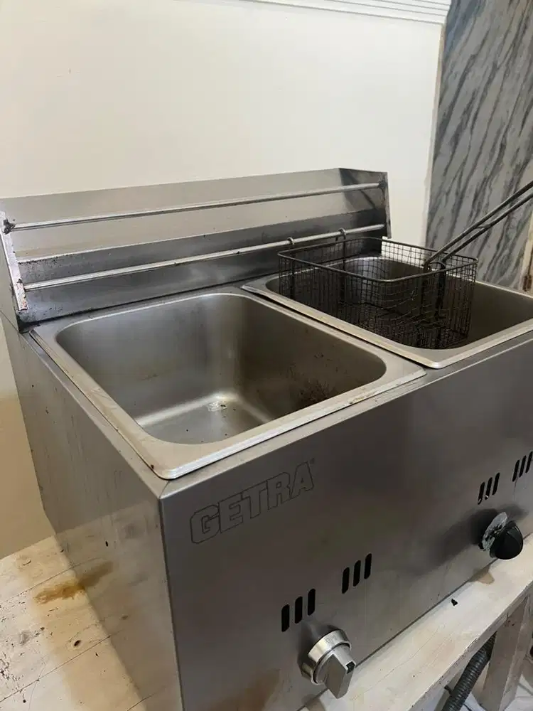 Deep Fryer Getra 2 tungku
