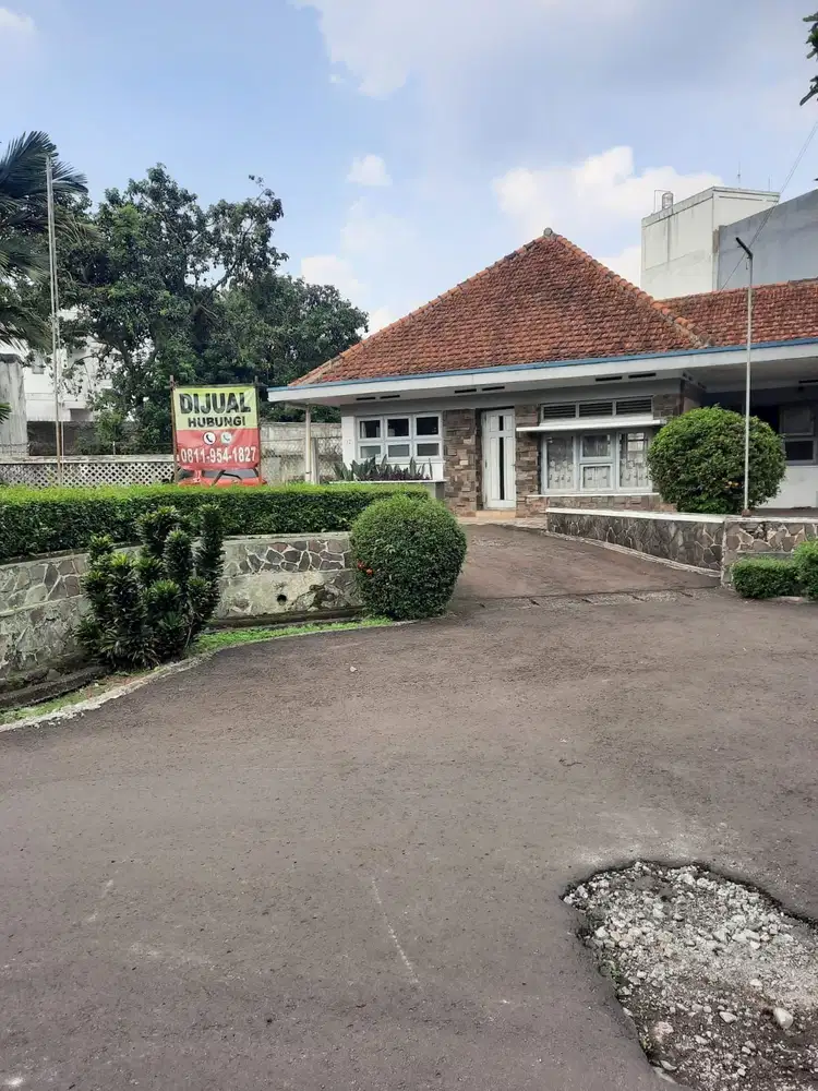 Rumah Heritage di Tengah Kota Bogor Model Kolonial Belanda