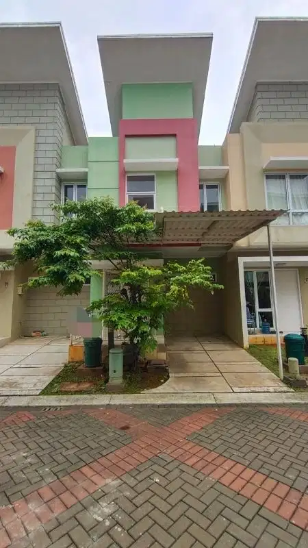 JUAL rumah 2 kamar Arcadia village Gading Serpong dekat sekolahan