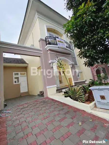 RUMAH DI CLUSTER BERYL GADING SERPONG SEMI FURNISH ELEGAN CANTIK