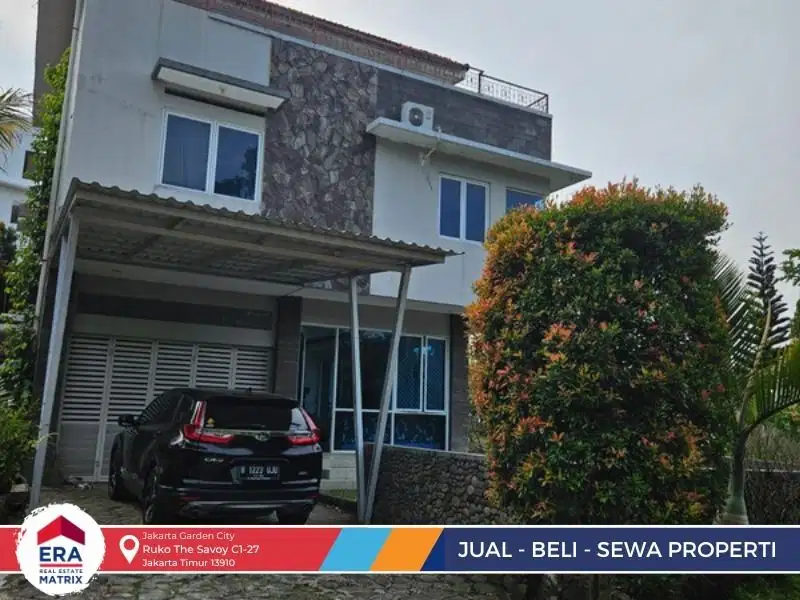 DIJUAL RUMAH VILLA VIEW GUNUNG DI BUKIT HAMBALANG