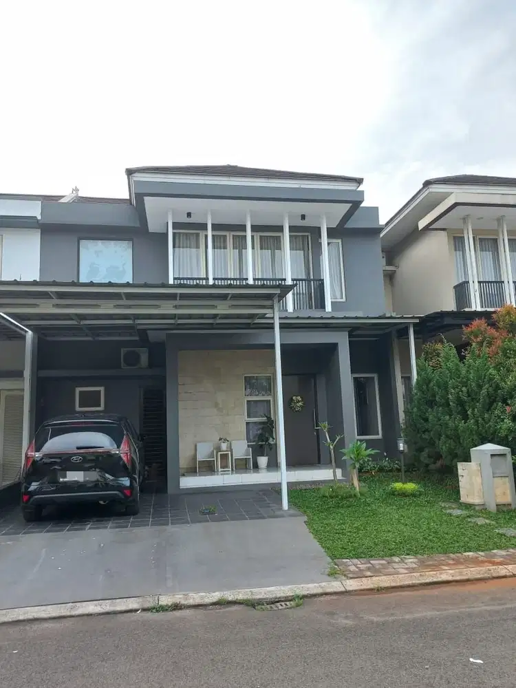 Dijual rumah 2lt furnished renov siap huni di Mahoni - Suvarna Sutera